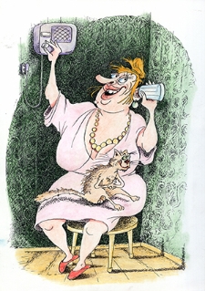 Radio [2] : VII Otwarty Międzynarodowy Konkurs na Rysunek Satyryczny / Anatoly Apchel