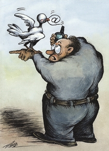 Radio [2] : VII Otwarty Międzynarodowy Konkurs na Rysunek Satyryczny / Run Tang Li