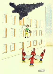 Radio [2] : VII Otwarty Międzynarodowy Konkurs na Rysunek Satyryczny / Ebubekir Akyol