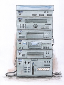 Radio [1] : VII Otwarty Międzynarodowy Konkurs na Rysunek Satyryczny / Pavel Stary