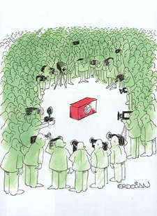 Radio [1] : VII Otwarty Międzynarodowy Konkurs na Rysunek Satyryczny / Erdogan Basol