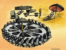 Ochrona przed chłodem i upałem [3] : VIII Otwarty Międzynarodowy Konkurs na Rysunek Satyryczny / Vladimir Kazanevsky