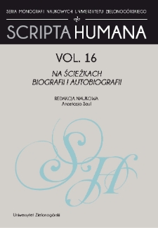 Na ścieżkach biografii i autobiografii