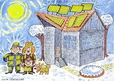 Ochrona przed chłodem i upałem [1] : VIII Otwarty Międzynarodowy Konkurs na Rysunek Satyryczny / Julia Lishchenko