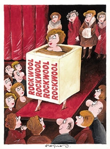 Ochrona przed chłodem i upałem [1] : VIII Otwarty Międzynarodowy Konkurs na Rysunek Satyryczny / Mirosław Hajnos