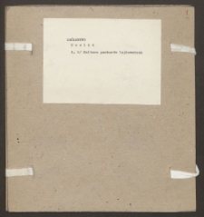 Archiwum prof. J&oacute;zefa Kostrzewskiego. Teka 62, Kr&oacute;lestwo Kongresowe