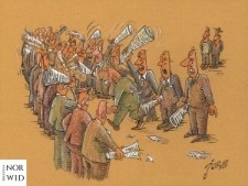 Gazeta [2] : IX Otwarty Międzynarodowy Konkurs na Rysunek Satyryczny / Jordan Pop-Iliev