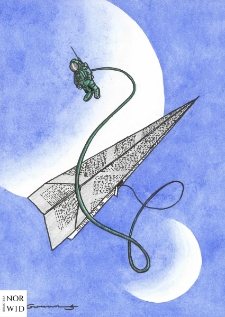 Gazeta : IX Otwarty Międzynarodowy Konkurs na Rysunek Satyryczny / Goran Milenković