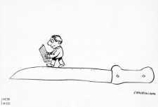 Gazeta : IX Otwarty Międzynarodowy Konkurs na Rysunek Satyryczny / Szczepan Sadurski