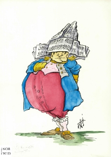 Gazeta [3] : IX Otwarty Międzynarodowy Konkurs na Rysunek Satyryczny / Nikola Ota&scaron;