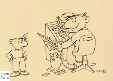 Gazeta [2] : IX Otwarty Międzynarodowy Konkurs na Rysunek Satyryczny / Damir Novak