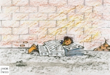 Gazeta : IX Otwarty Międzynarodowy Konkurs na Rysunek Satyryczny / Sami Mohamed Ali Bedaiwi