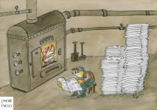 Gazeta [2] : IX Otwarty Międzynarodowy Konkurs na Rysunek Satyryczny / Vladimir Pavlik