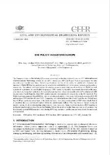 BIM Policy in Eastern Europe