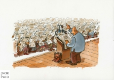 Gazeta [1] : IX Otwarty Międzynarodowy Konkurs na Rysunek Satyryczny / Luc Vermeersch