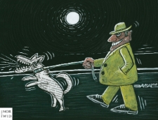 Gazeta : IX Otwarty Międzynarodowy Konkurs na Rysunek Satyryczny / Ercan Baysal