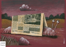 Gazeta [2] : IX Otwarty Międzynarodowy Konkurs na Rysunek Satyryczny / Daniel Strzelczyk