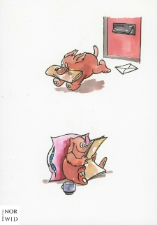 Gazeta [3] : IX Otwarty Międzynarodowy Konkurs na Rysunek Satyryczny / Luc Vernimmen