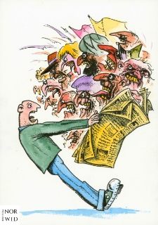 Gazeta [1] : IX Otwarty Międzynarodowy Konkurs na Rysunek Satyryczny / Igor Myszkiewicz