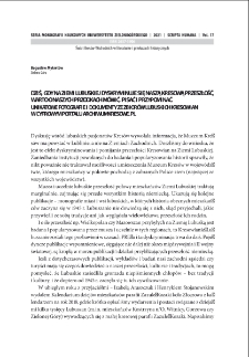 Dziś, gdy na Ziemi Lubuskiej dyskryminuje się naszą kresową przeszłość, warto o naszych przodkach m&oacute;wić, pisać i przypominać. Unikatowe fotografie i dokumenty ze zbior&oacute;w lubuskich kresowian w cyfrowym portalu archiwumkresowe.pl = Today, when the memory of the former polish eastern Borderlands (Kresy) is neglected, it is worth speaking and writing about our ancestors. Unique photographs and documents from the collections of people displaced from the Kresy and their descendants are now available online at archiwumkresowe.pl