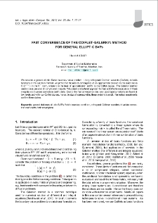 Fast convergence of the Coiflet-Galerkin method for general elliptic BVPs