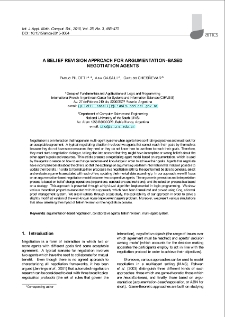 A belief revision approach for argumentation-based negotiation agents