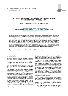A symbolic shortest path algorithm for computing subgame-perfect Nash equilibria