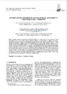 Dynamic optimal grasping of a circular object with gravity using robotic soft-fingertips