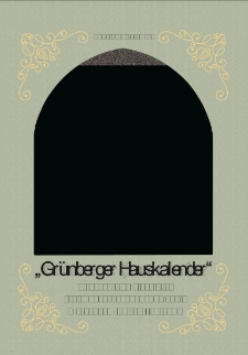 Gr&uuml;nberger Hauskalender