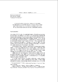 Porównanie składu ciała i poziomu wybranych koordynacyjnych zdolności motorycznych u dzieci w wieku 8-13 lat w zależności od ich masy urodzeniowej = Comparison of composition of body weight and the level of selected coordination motor abilities in children aged 8-13 years depending on their birth weight