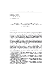 Postawa ciała chłopców wiejskich z niedoborem i nadmiarem tkanki tłuszczowej w organizmie = Body posture of rural boys with deficiency or excess of body fat