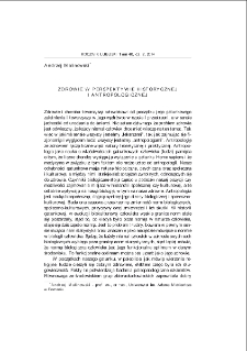 Zdrowie w perspektywie historycznej i antropologicznej = Health from historical and anthropological perspective