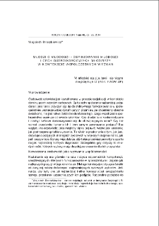 Młodzi o młodości - definiowanie młodości i cech osobowościowych młodzieży w kontekście współczesnych wyzwań = The youth about youth - defining youth and personality traits of young people in the context of contemporary challenges