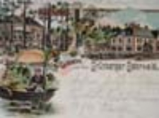 Zawada / Sawade; Gasthof Gr&uuml;nberger Oderwald