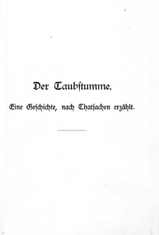 Der Taubstumme