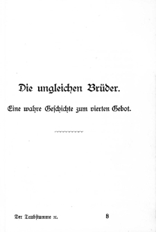 Die ungleichen Brüder