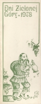 Dni Zielonej G&oacute;ry 1978: [zaproszenie na Inaugurację Dni Zielonej G&oacute;ry "Winobranie 78"]