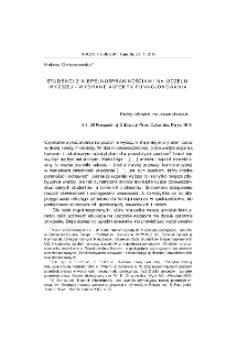 Studenci z niepełnosprawnościami na uczelni wyższej - wybrane aspekty funkcjonowania = University students with disabilities: selected aspects of functioning