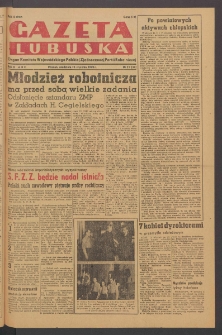 Gazeta Lubuska : organ Komitetu Wojewódzkiego Polskiej Zjednoczonej Partii Robotniczej R. II Nr 21 (23 stycznia 1949). - Wyd. ABC