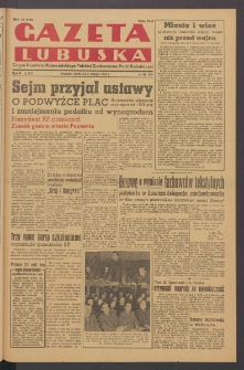 Gazeta Lubuska : organ Komitetu Wojewódzkiego Polskiej Zjednoczonej Partii Robotniczej R. II Nr 36 (6 lutego 1949). - Wyd. ABC
