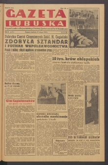 Gazeta Lubuska : organ Komitetu Wojewódzkiego Polskiej Zjednoczonej Partii Robotniczej R. II Nr 43 (13 lutego 1949). - Wyd. ABC