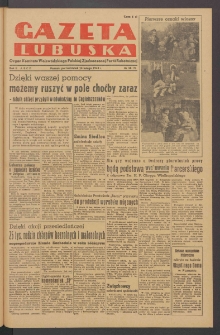 Gazeta Lubuska : organ Komitetu Wojewódzkiego Polskiej Zjednoczonej Partii Robotniczej R. II Nr 58 (28 lutego 1949). - Wyd. ABCD