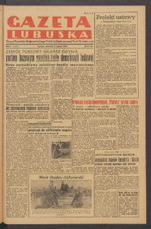 Gazeta Lubuska : organ Komitetu Wojewódzkiego Polskiej Zjednoczonej Partii Robotniczej R. II Nr 61 (3 marca 1949). - Wyd. ABC