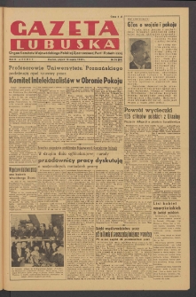 Gazeta Lubuska : organ Komitetu Wojewódzkiego Polskiej Zjednoczonej Partii Robotniczej R. II Nr 76 (18 marca 1949). - Wyd. ABCDEF