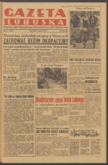 Gazeta Lubuska : organ Komitetu Wojewódzkiego Polskiej Zjednoczonej Partii Robotniczej R. II Nr 153 (9 czerwca 1949). - Wyd. ABC