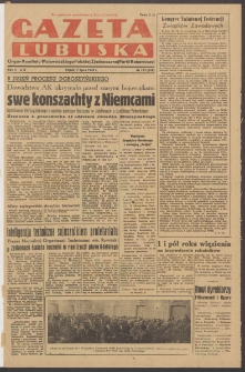 Gazeta Lubuska : organ Komitetu Wojewódzkiego Polskiej Zjednoczonej Partii Robotniczej R. II Nr 175 (1 lipca 1949). - Wyd. AB
