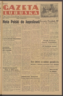 Gazeta Lubuska : organ Komitetu Wojewódzkiego Polskiej Zjednoczonej Partii Robotniczej R. II Nr 246 (10 września 1949). - Wyd. ABCD