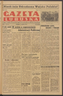 Gazeta Lubuska : organ Komitetu Wojewódzkiego Polskiej Zjednoczonej Partii Robotniczej R. II Nr 247 (11 września 1949). - Wyd. ABCD
