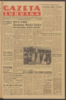 Gazeta Lubuska : organ Komitetu Wojewódzkiego Polskiej Zjednoczonej Partii Robotniczej R. II Nr 248 (12 września 1949). - Wyd. ABCD