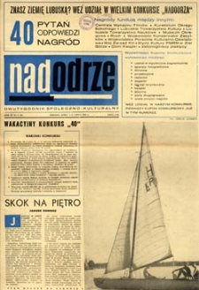 Nadodrze: dwutygodnik społeczno-kulturalny, 1-15 lipca 1965